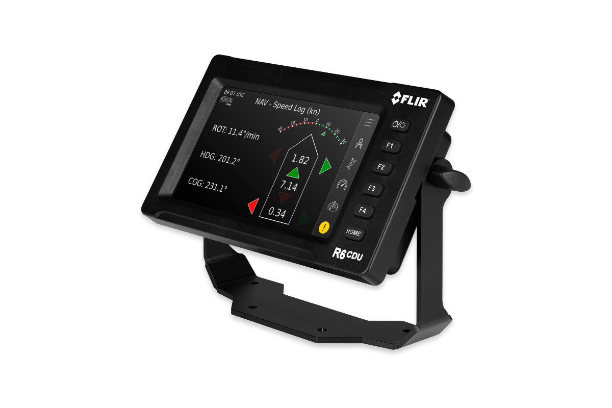 FLIR R6 CDU showing motion monitoring