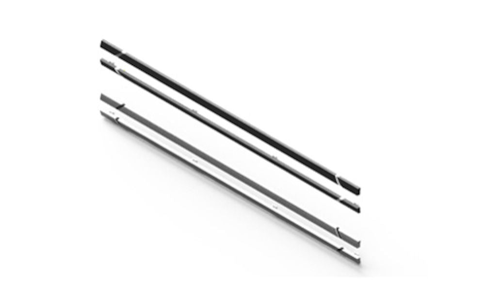 MO19 BEZELS,SILVER & BLACK,2PCS EACH