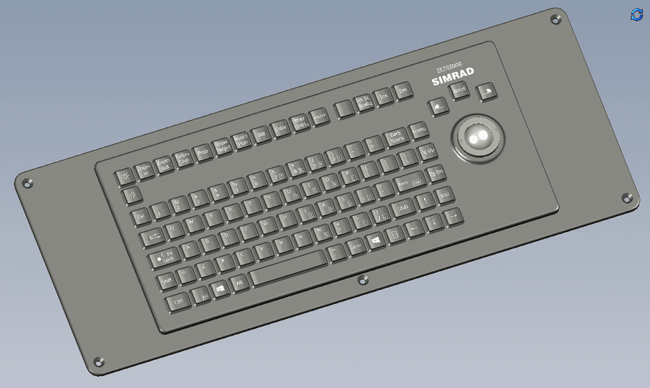 OP3000 NSI KEYBOARD WITHOUT HOUSING
