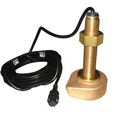 520-5MSD (OVAL) TRANSDUCER (BRONZE), 600W 50/200 KHZ W/ TEMPERATURE