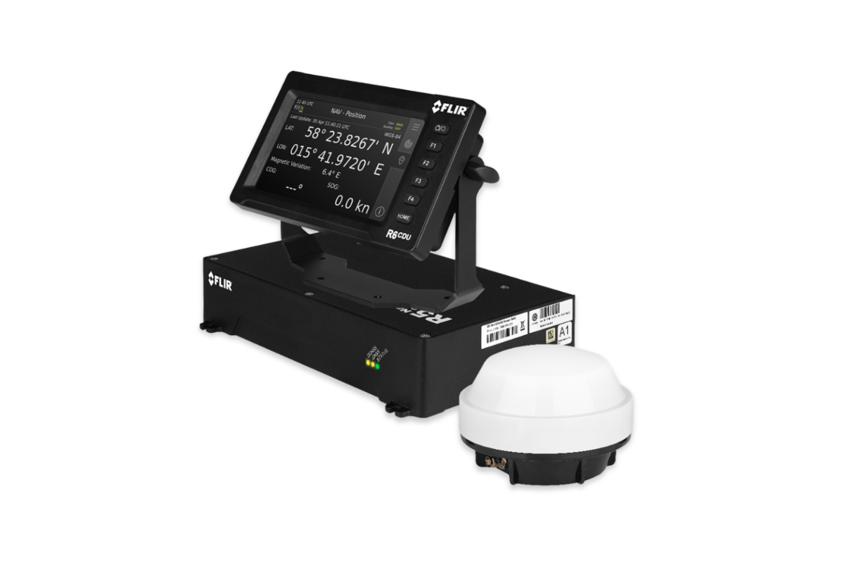 FLIR R6 NAV PRO RTK DGNSS System with R6 CDU, sensor and antenna