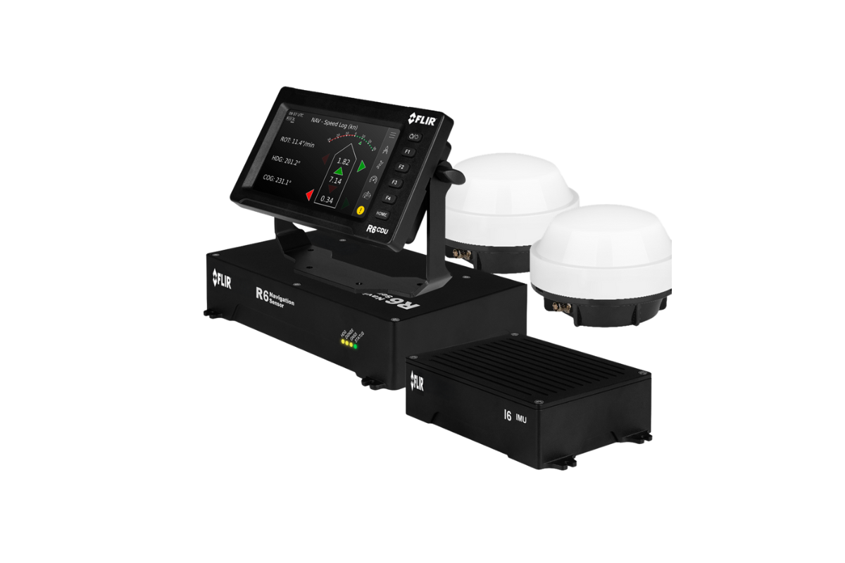 FLIR R6 NAV NEO system with R6 CDU, sensors and A43 antennas
