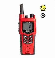 SAILOR 3965 UHF Fire Fighter Radio, ATEX, SOLAS
