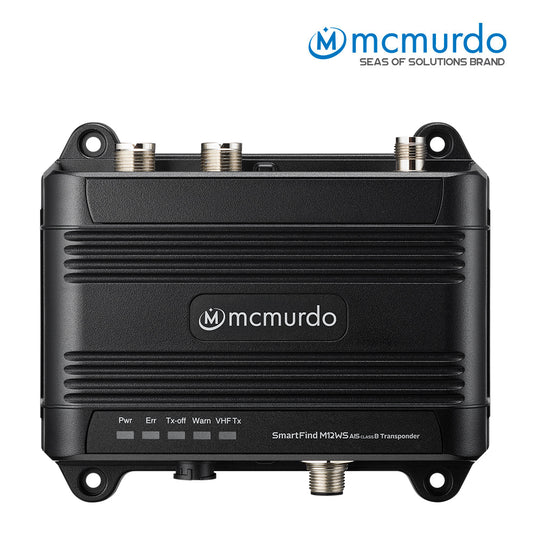 Smartfind M12WS AIS Class B+ Transponder with Wi-Fi and VHF Splitter
