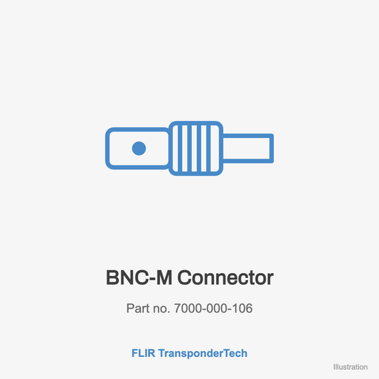 FLIR BNC-M Connector (7000-000-106)