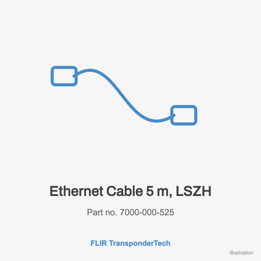 FLIR Ethernet Cable 5 m, LSZH (7000-000-525)