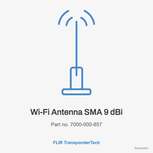 FLIR Wi-Fi Antenna SMA 9 dBi (7000-000-857)