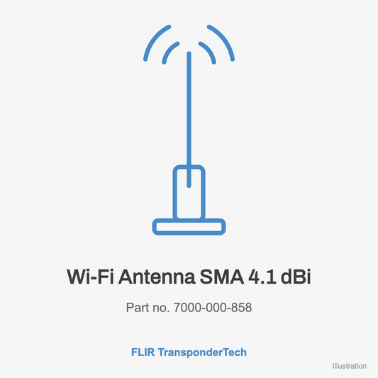 FLIR Wi-Fi Antenna SMA 4.1 dBi (7000-000-858)