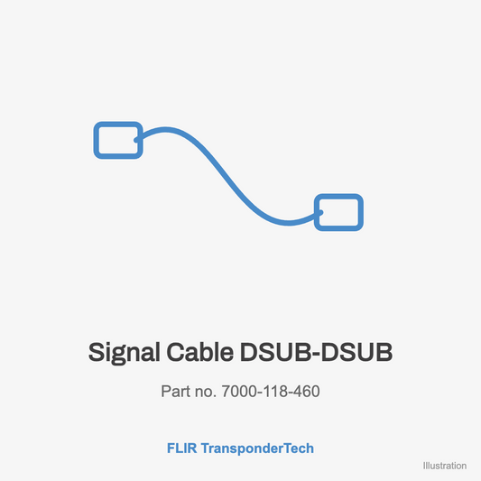 FLIR Signal Cable DSUB-DSUB (7000-118-460)